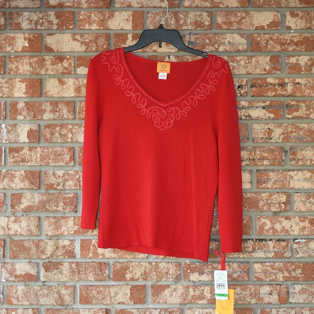 Ruby Rd Red Top